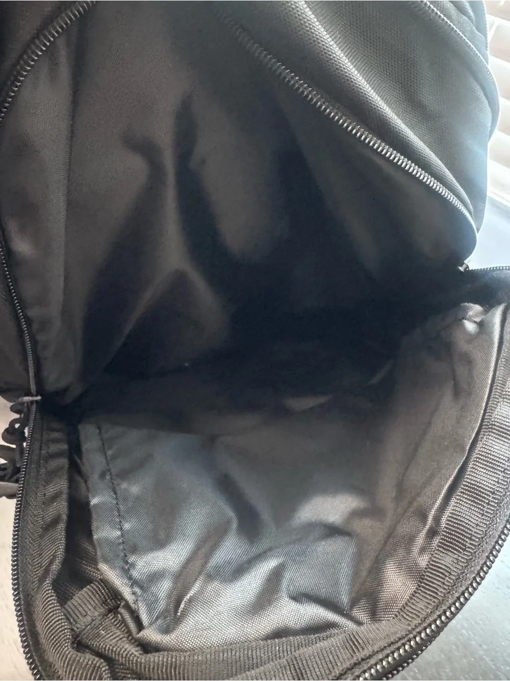 adidas Black Backpack with Front Mesh Pocket